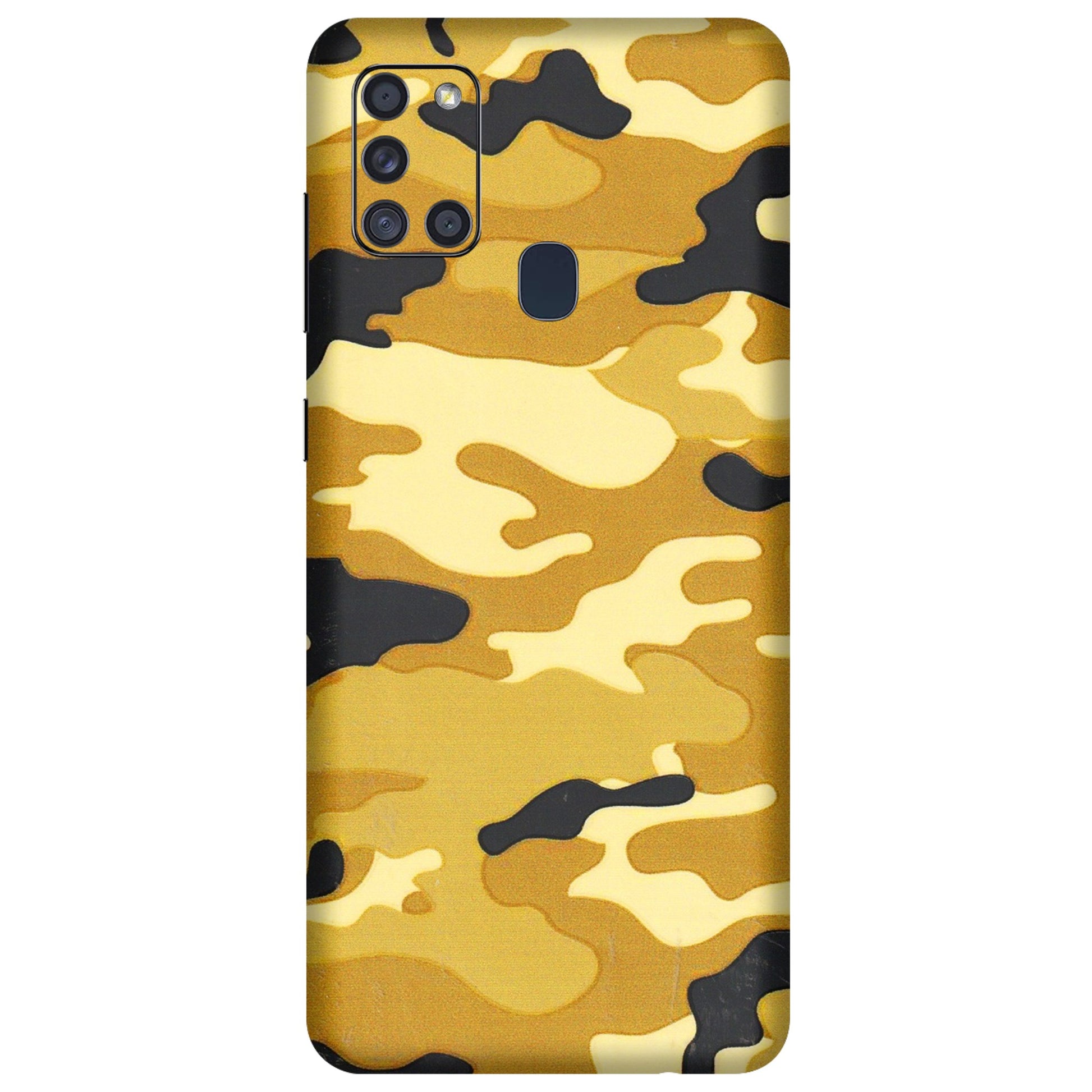 Samsung A/S Series Phone Skins (All Models) - Indian Camo - 3D Embossed Finish (L-228) Samsung Galaxy A21S