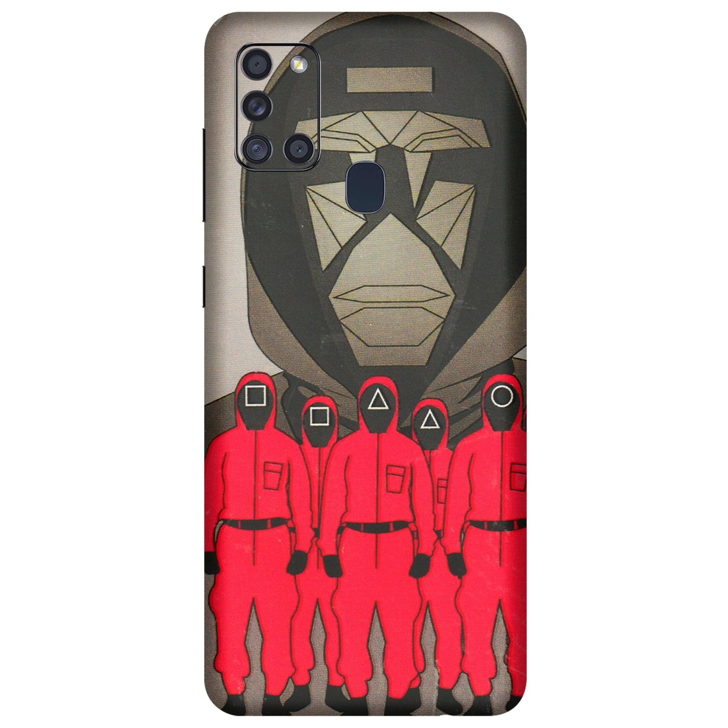 Samsung A/S Series Phone Skins (All Models) - Squid Game Hero - 3D Embossed Finish (L-245) Samsung Galaxy A21S