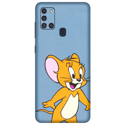 Samsung A/S Series Phone Skins (All Models) - Jerry - 3D Embossed Finish (L-259) Samsung Galaxy A21S