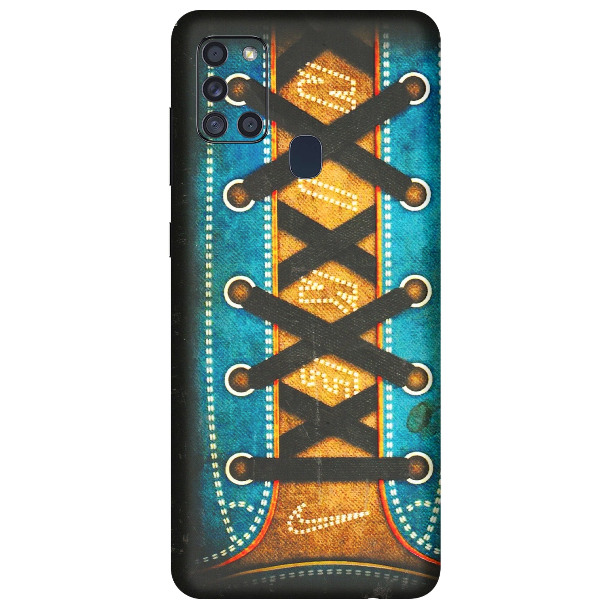 Samsung A/S Series Phone Skins (All Models) - Sneakers Lover Nike - 3D Embossed Finish (L-262) Samsung Galaxy A21S