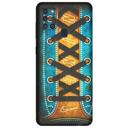 Samsung A/S Series Phone Skins (All Models) - Sneakers Lover Nike - 3D Embossed Finish (L-262) Samsung Galaxy A21S