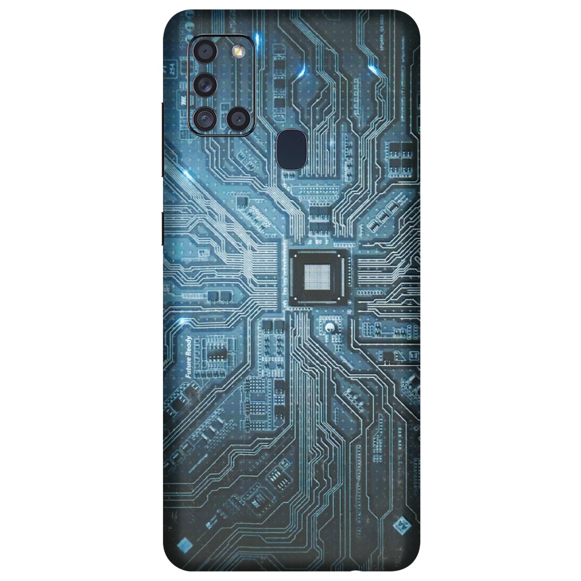 Samsung A/S Series Phone Skins (All Models) - Original Circuit - 3D Embossed Finish (L-267) Samsung Galaxy A21S
