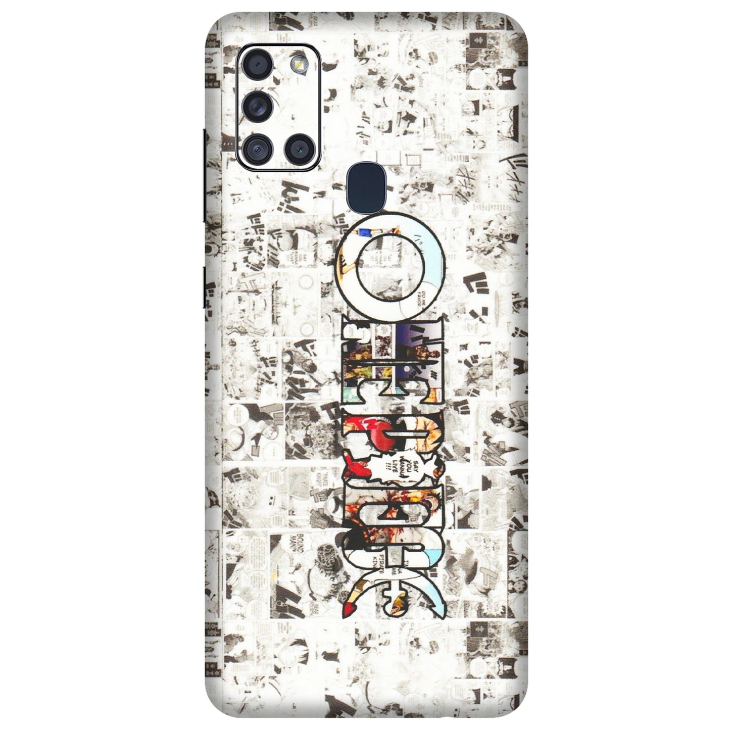 Samsung A/S Series Phone Skins (All Models) - One Piece Manga - 3D Embossed Finish (L-26) Samsung Galaxy A21S