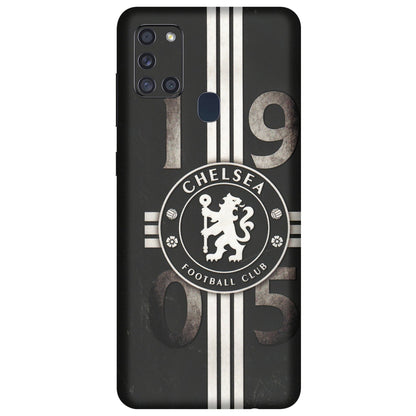 Samsung A/S Series Phone Skins (All Models) - Chelsea Fan Club - 3D Embossed Finish (L-36) Samsung Galaxy A21S