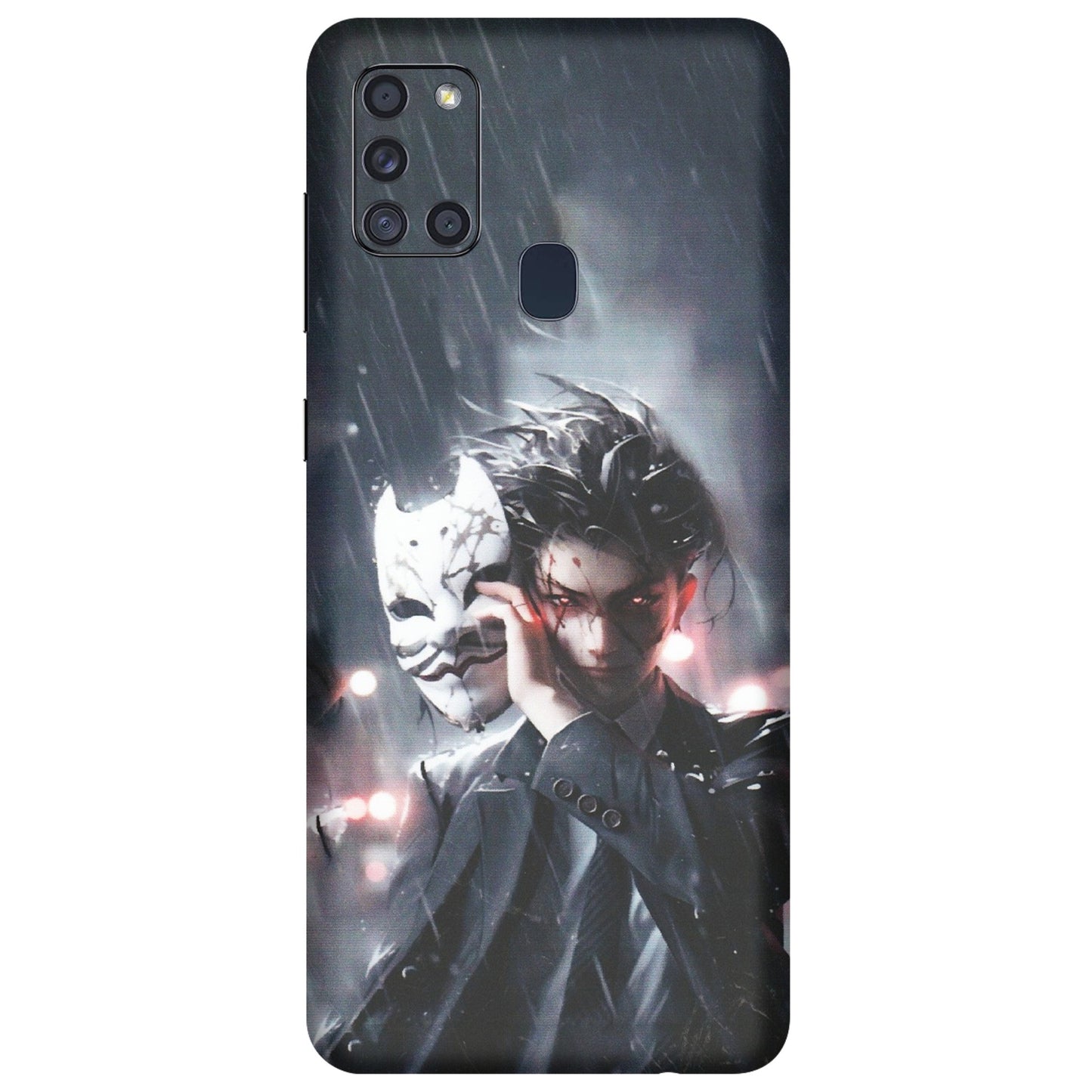 Samsung A/S Series Phone Skins (All Models) - Kimestsu No Yaiba Anime - Matte Finish (M-154) Samsung Galaxy A21S