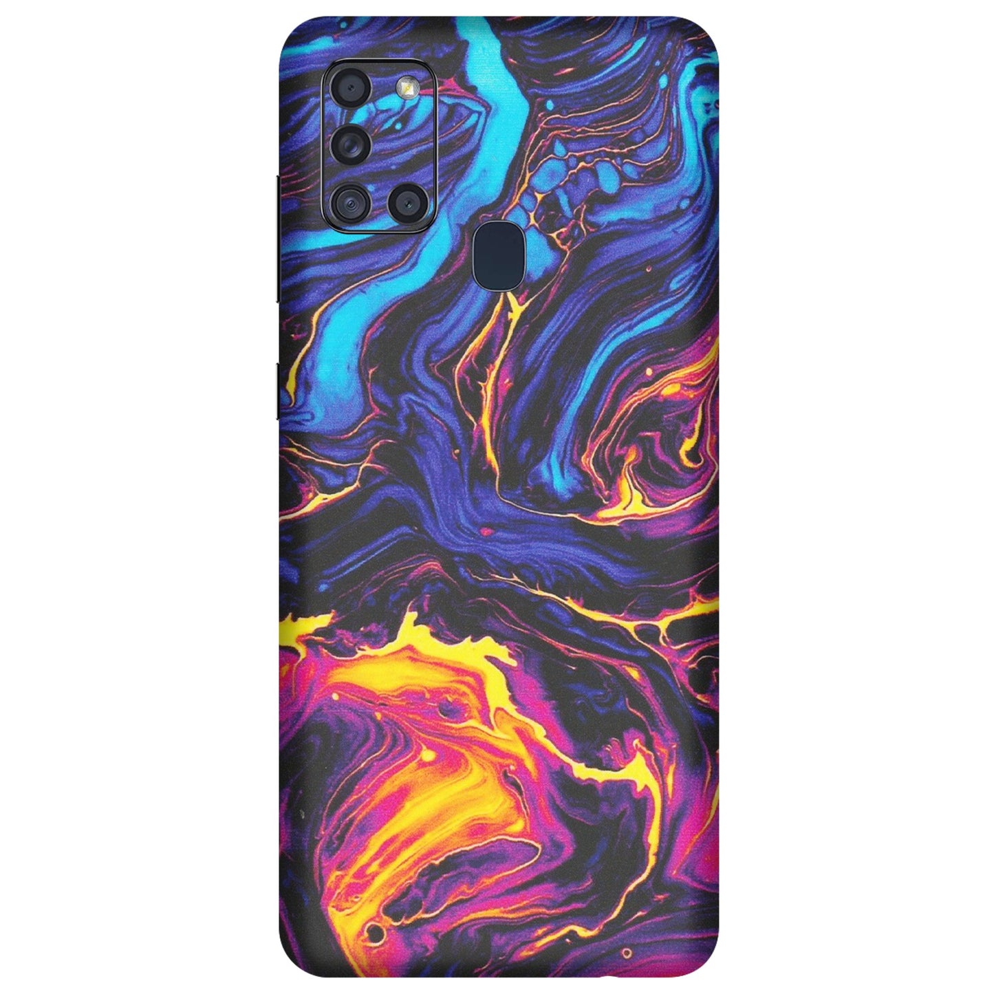 Samsung A/S Series Phone Skins (All Models) - Abstract Paint Classy - Matte Finish (M-15) Samsung Galaxy A21S