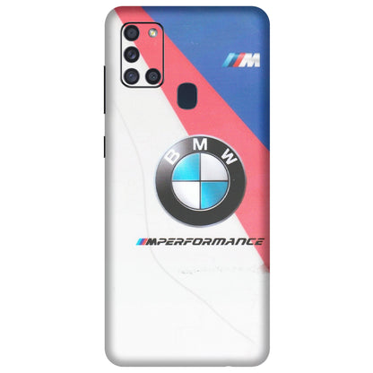 Samsung A/S Series Phone Skins (All Models) - BMW Logo Performance - Matte Finish (M-27) Samsung Galaxy A21S