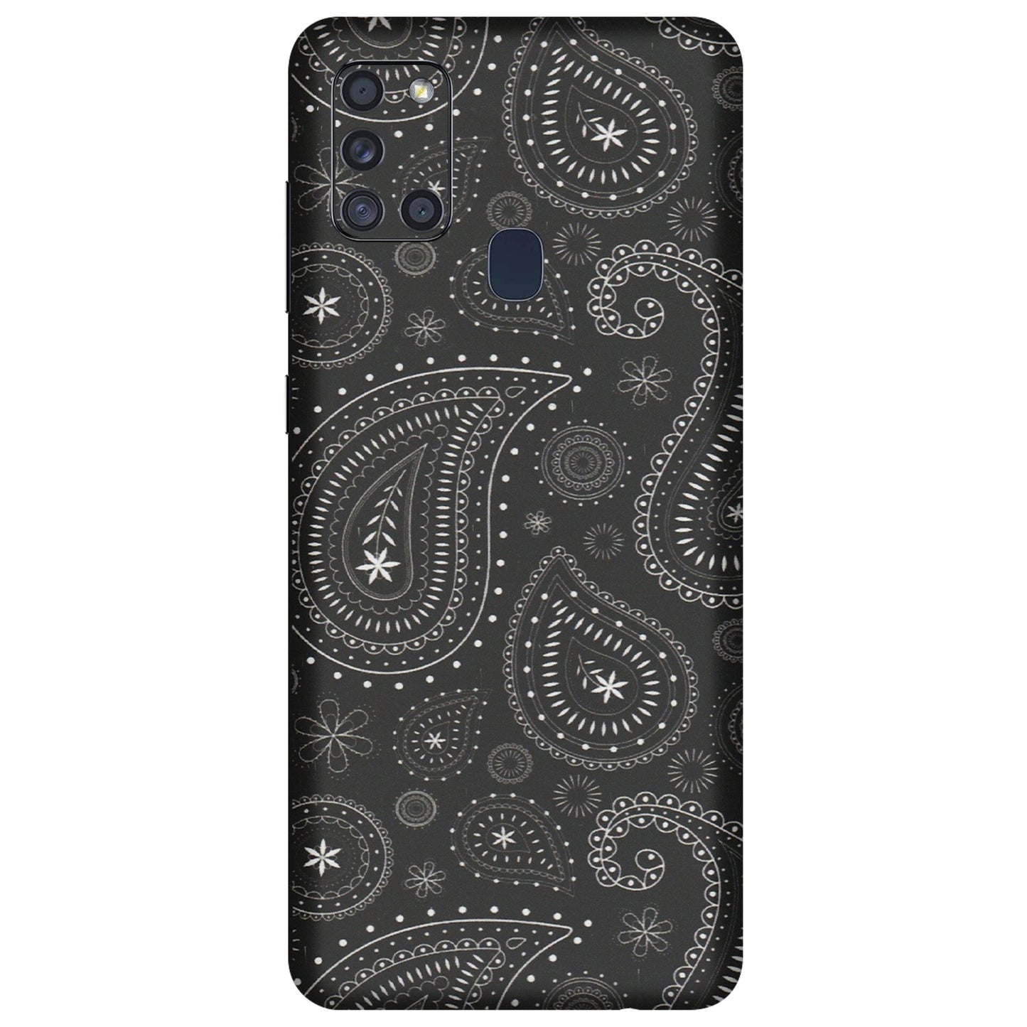 Samsung A/S Series Phone Skins (All Models) - Black Sober Kerry - Matte Finish (M-37) Samsung Galaxy A21S