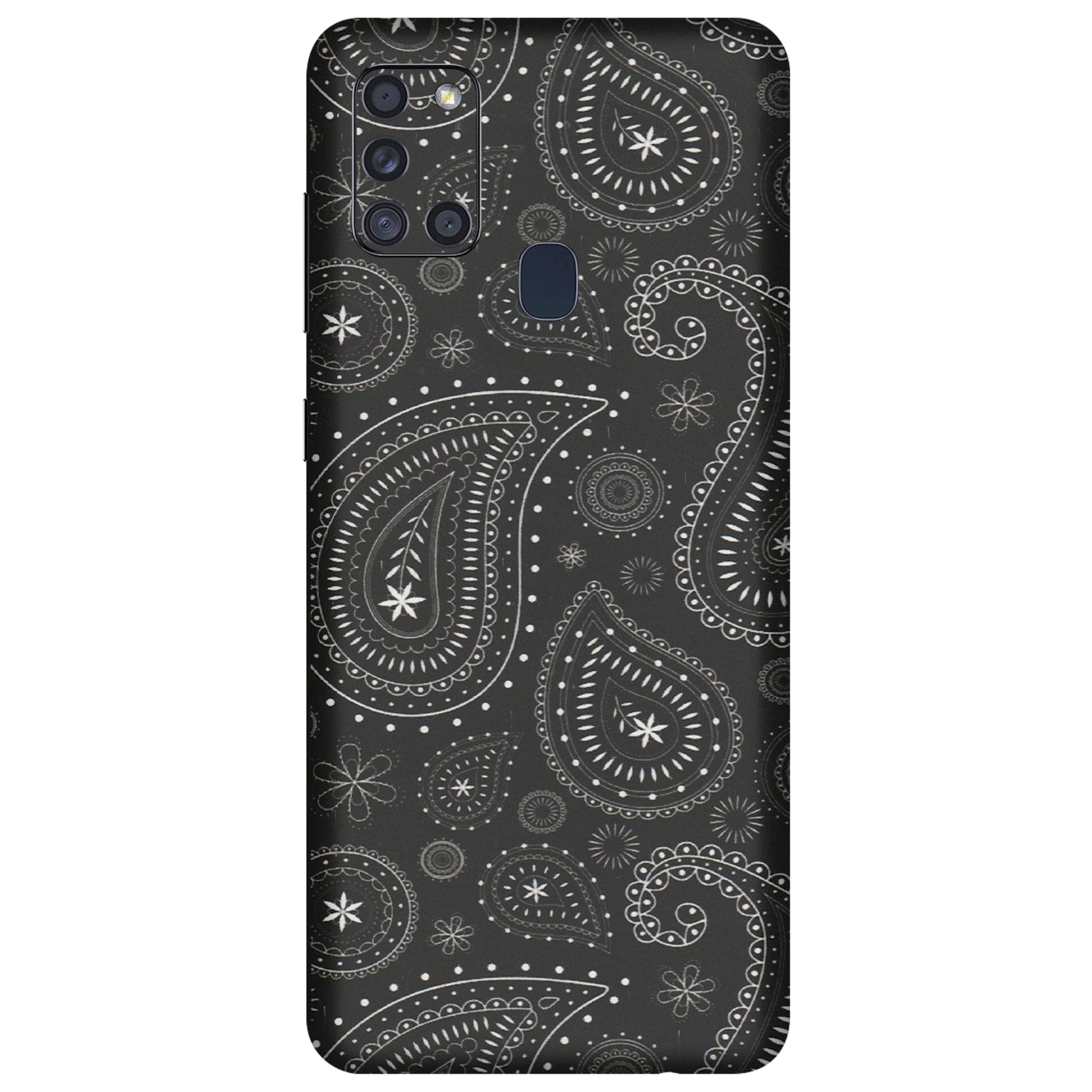 Samsung A/S Series Phone Skins (All Models) - Black Sober Kerry - Matte Finish (M-37) Samsung Galaxy A21S