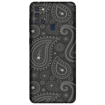 Samsung A/S Series Phone Skins (All Models) - Black Sober Kerry - Matte Finish (M-37) Samsung Galaxy A21S