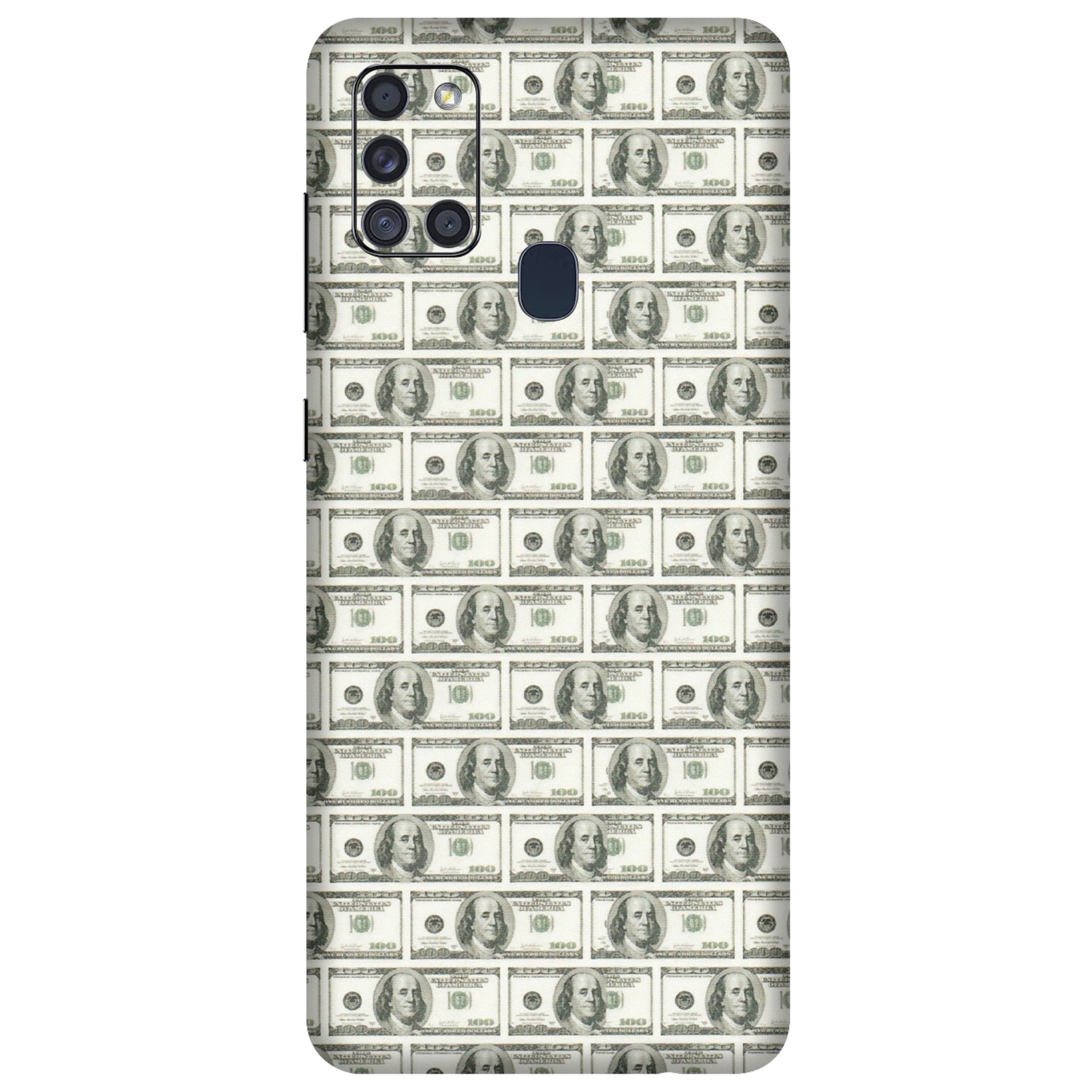 Samsung A/S Series Phone Skins (All Models) - I Love Dollars - Matte Finish (M-40) Samsung Galaxy A21S