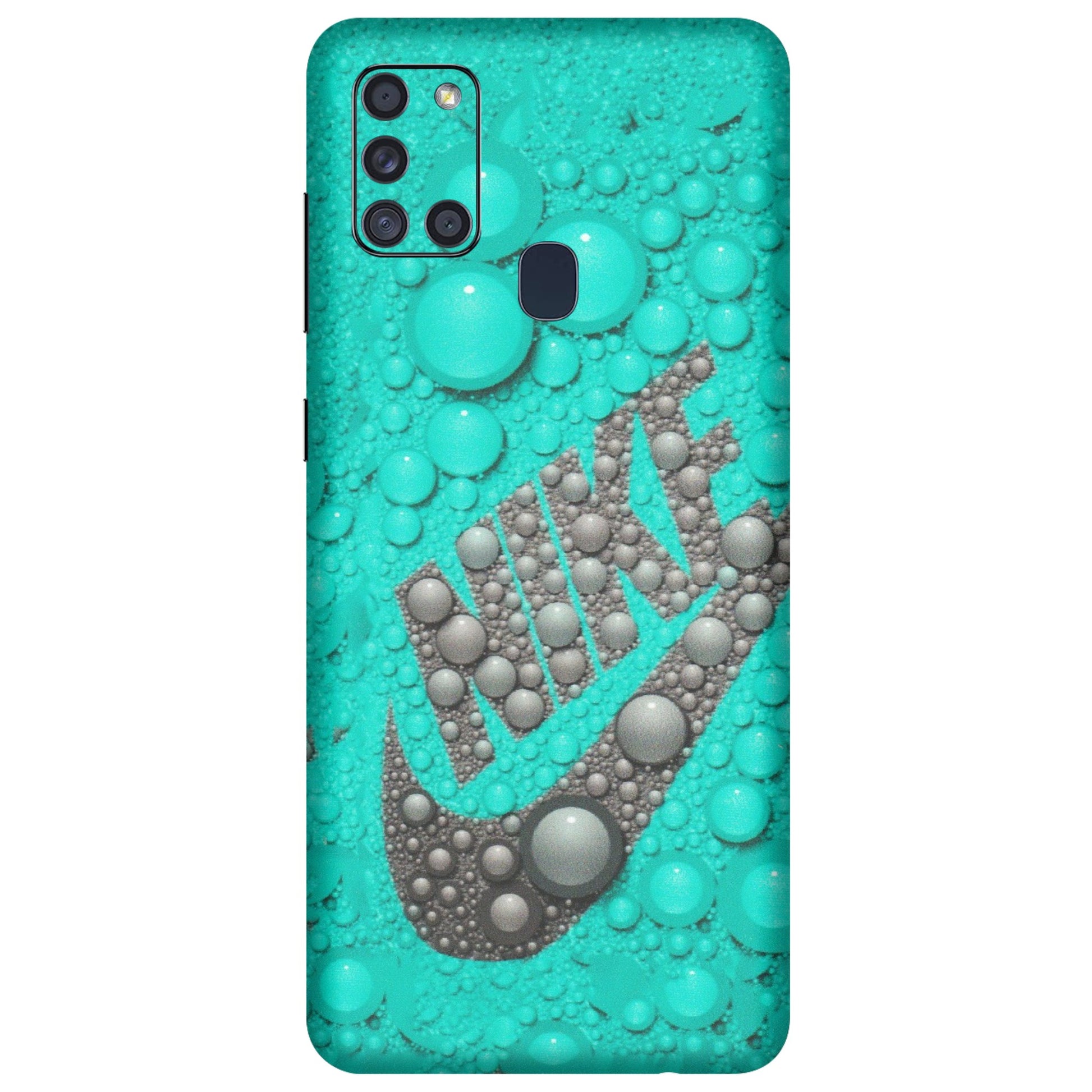 Samsung A/S Series Phone Skins (All Models) - Shoe Brand Bubbles - Matte Finish (M-42) Samsung Galaxy A21S