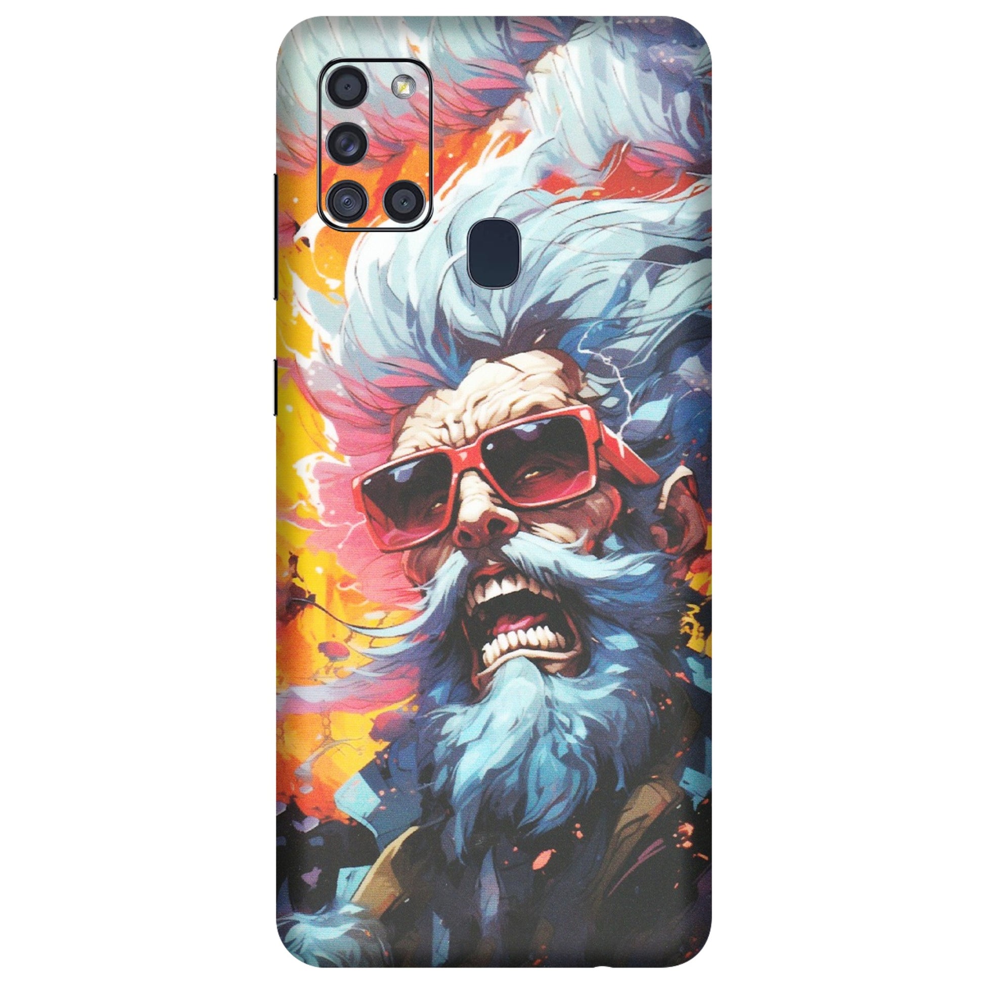 Samsung A/S Series Phone Skins (All Models) - Daddy Cool Character - Matte Finish (M-43) Samsung Galaxy A21S