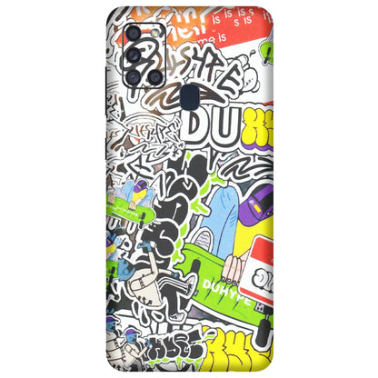 Samsung A/S Series Phone Skins (All Models) - Dope Graffiti - Matte Finish (M-61) Samsung Galaxy A21S