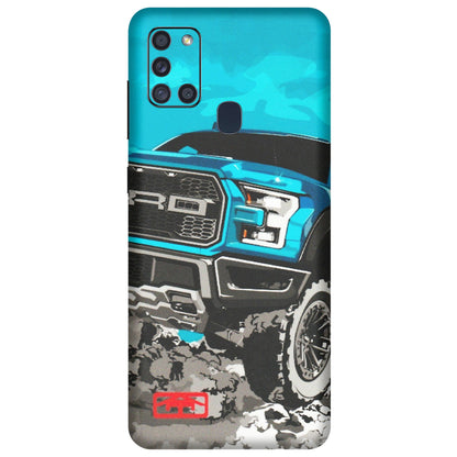 Samsung A/S Series Phone Skins (All Models) - Off Roading Lover - Matte Finish (M-95) Samsung Galaxy A21S