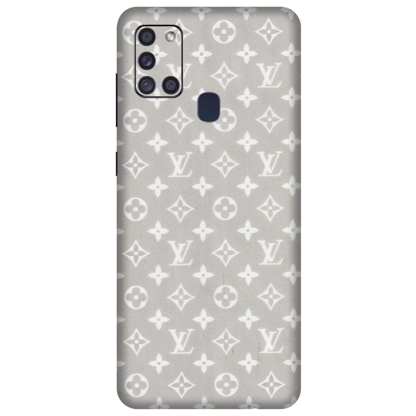 Samsung A/S Series Phone Skins (All Models) - Luxury Brands Logo - Transparent Finish (T-07) Samsung Galaxy A21S