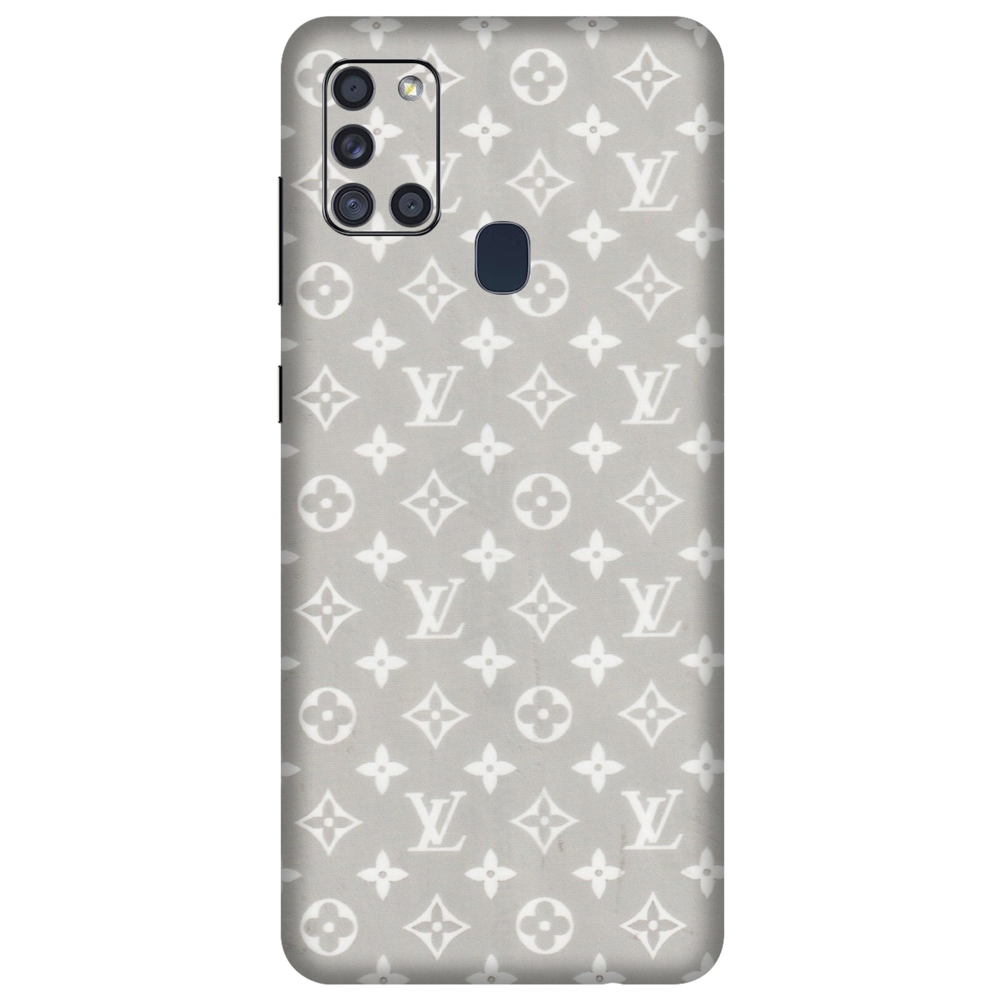 Samsung A/S Series Phone Skins (All Models) - Luxury Brands Logo - Transparent Finish (T-07) Samsung Galaxy A21S