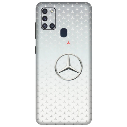 Samsung A/S Series Phone Skins (All Models) - Mercedes Benz - Transparent Finish (T-10) Samsung Galaxy A21S