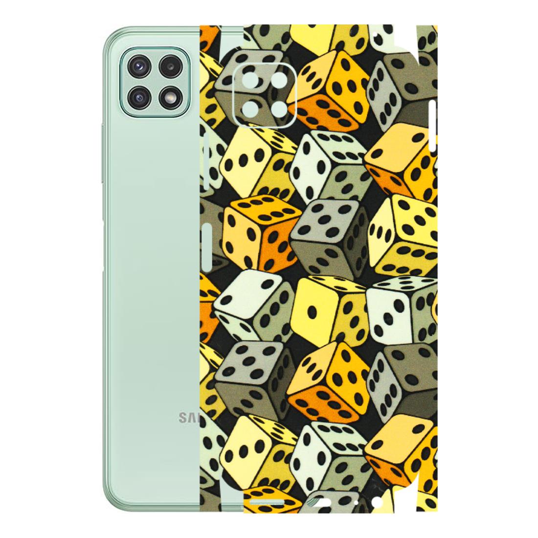 Samsung A/S Series Phone Skins (All Models) - Dices Of Life - 3D Embossed Finish (L-04) Samsung Galaxy A22 (5G)