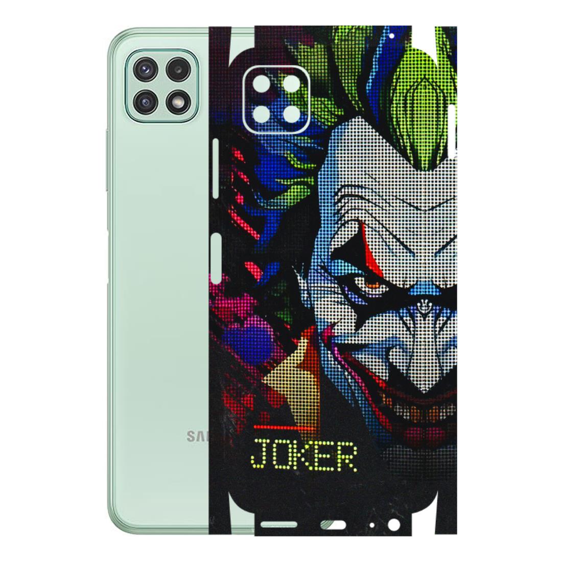 Samsung A/S Series Phone Skins (All Models) - Joker Dot Matrix - 3D Embossed Finish (L-08) Samsung Galaxy A22 (5G)