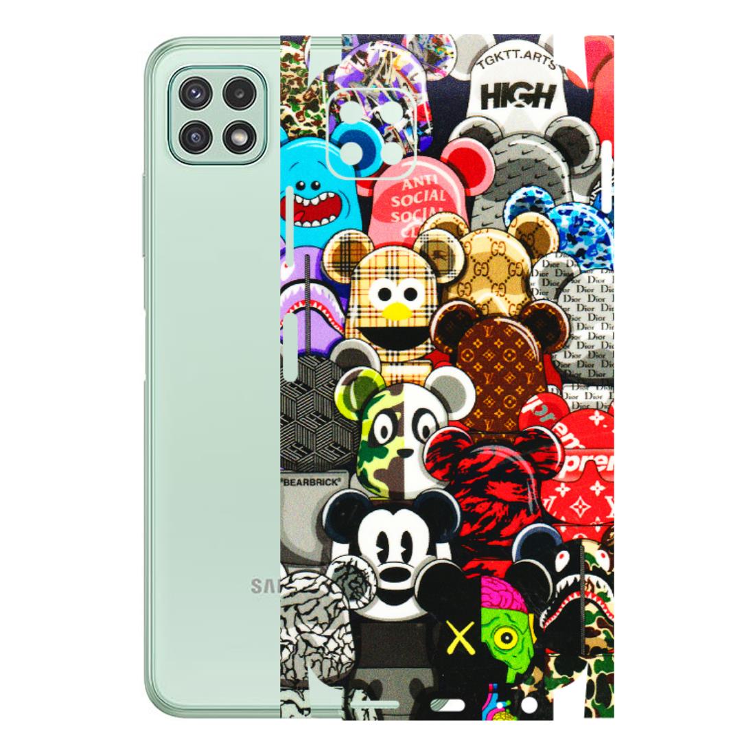 Samsung A/S Series Phone Skins (All Models) - More Mickey Mouses - 3D Embossed Finish (L-118) Samsung Galaxy A22 (5G)
