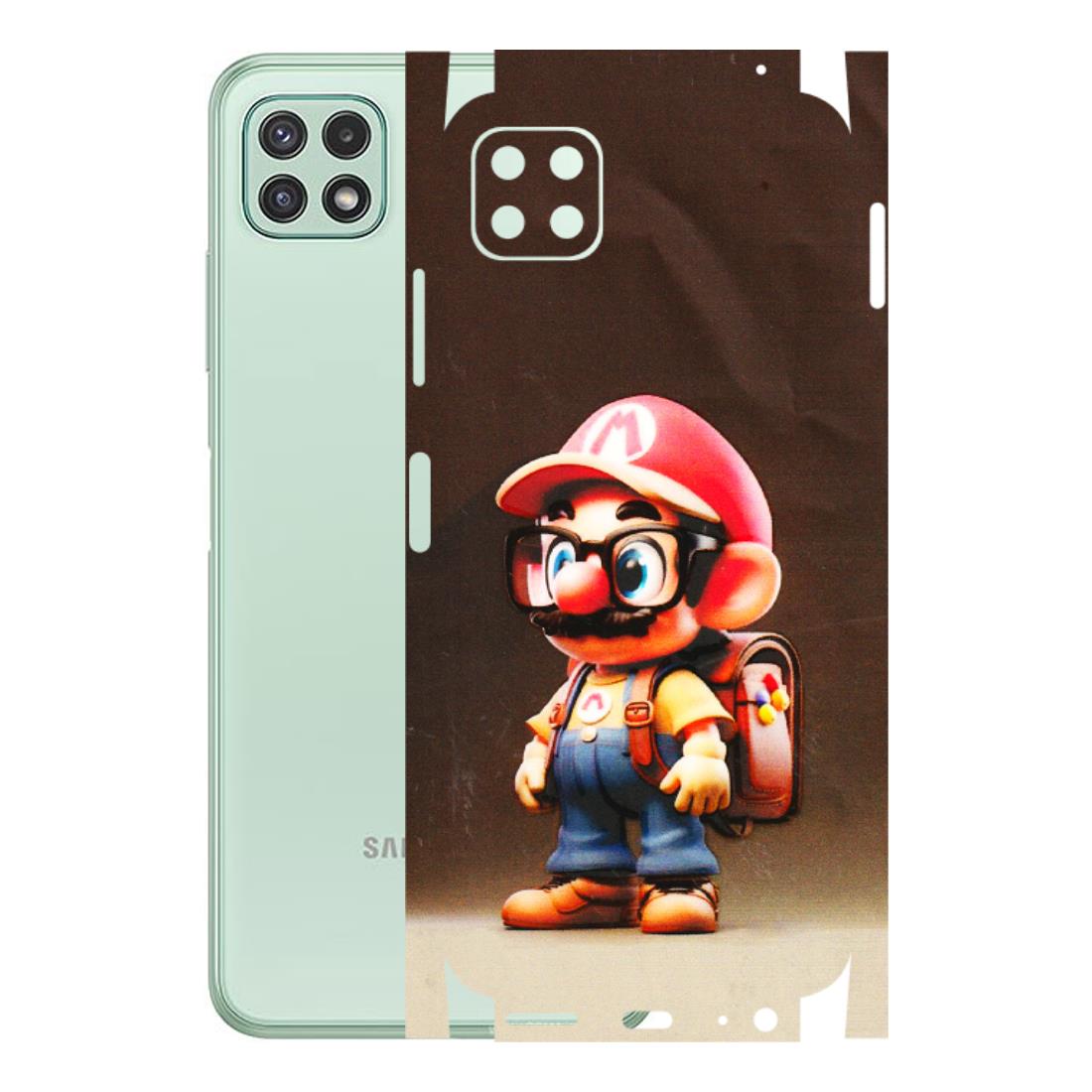 Samsung A/S Series Phone Skins (All Models) - Little Mario - 3D Embossed Finish (L-119) Samsung Galaxy A22 (5G)