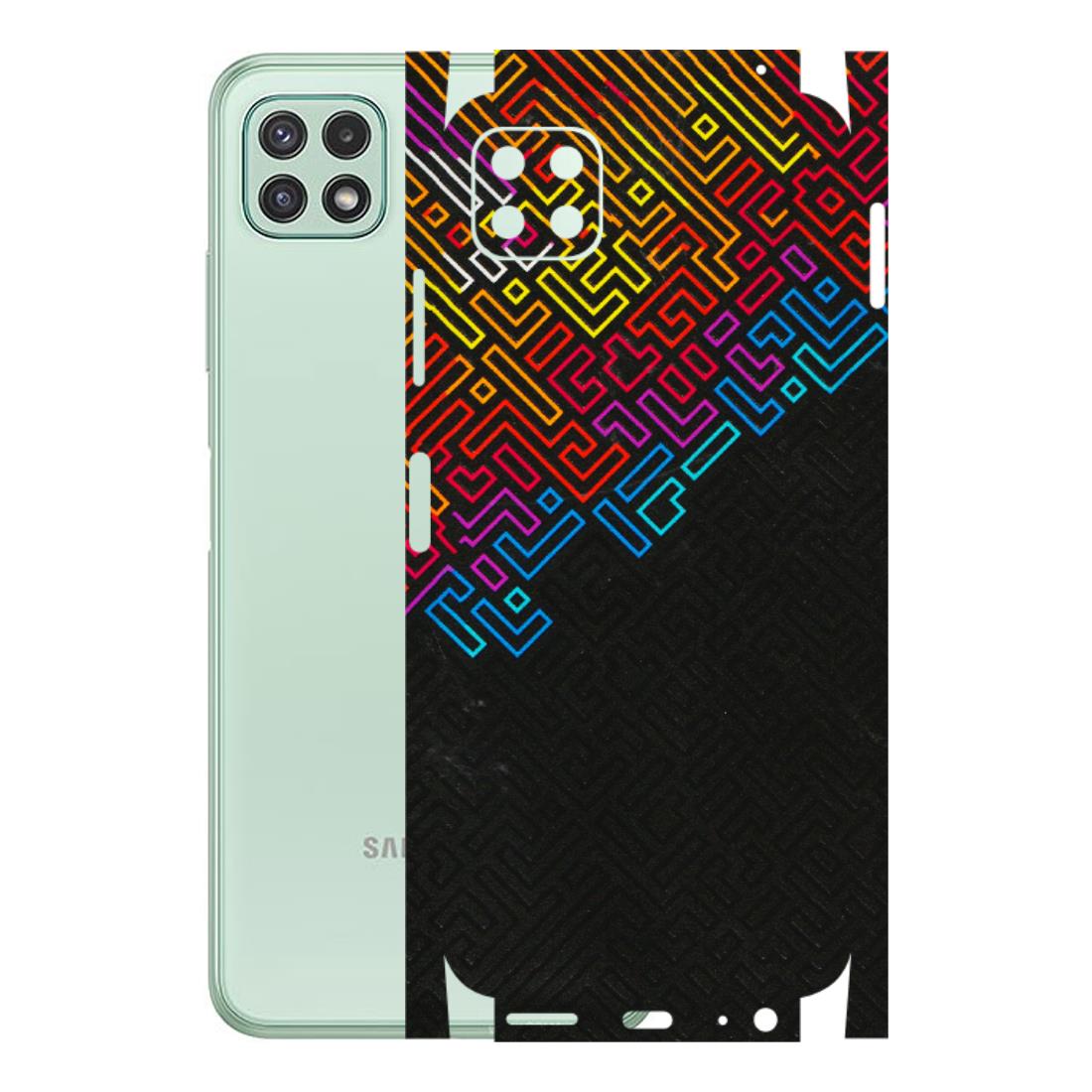 Samsung A/S Series Phone Skins (All Models) - Dotme Pattern Art - 3D Embossed Finish (L-121) Samsung Galaxy A22 (5G)