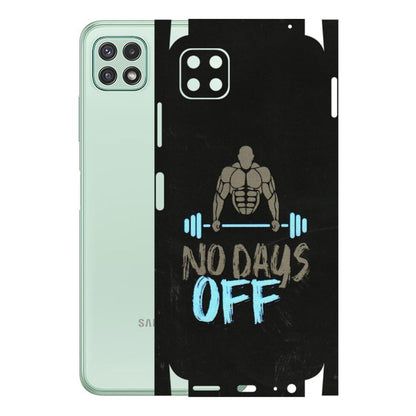 Samsung A/S Series Phone Skins (All Models) - Gym Lover - 3D Embossed Finish (L-127) Samsung Galaxy A22 (5G)