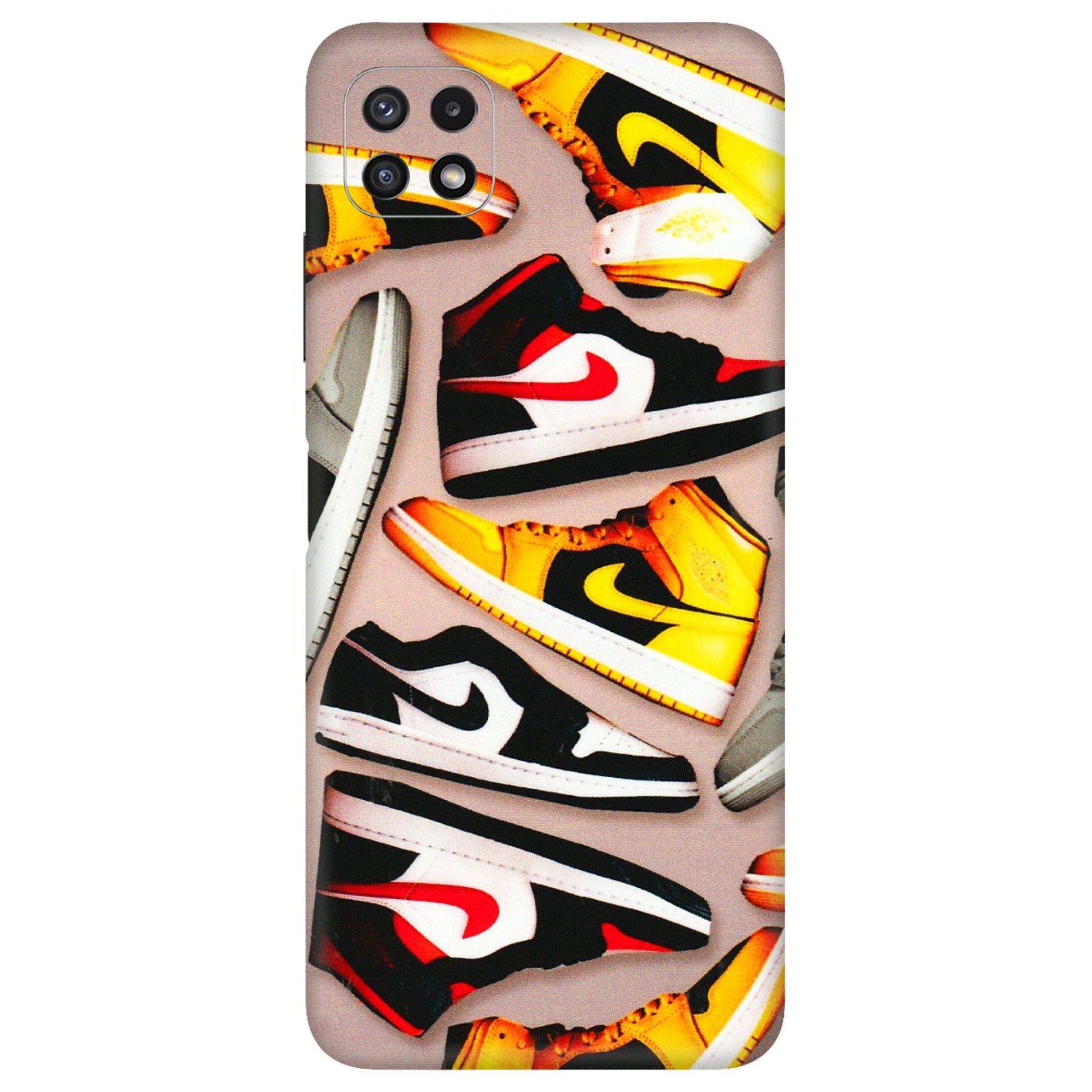 Samsung A/S Series Phone Skins (All Models) - Sneaker Lover - 3D Embossed Finish (L-135) Samsung Galaxy A22 (5G)