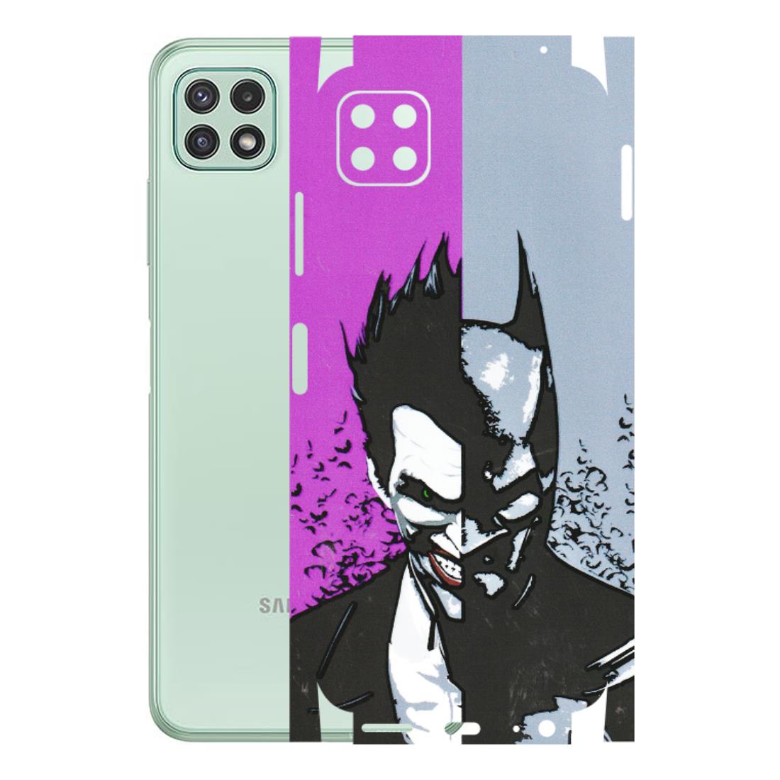 Samsung A/S Series Phone Skins (All Models) - Batman & Joker - 3D Embossed Finish (L-143) Samsung Galaxy A22 (5G)