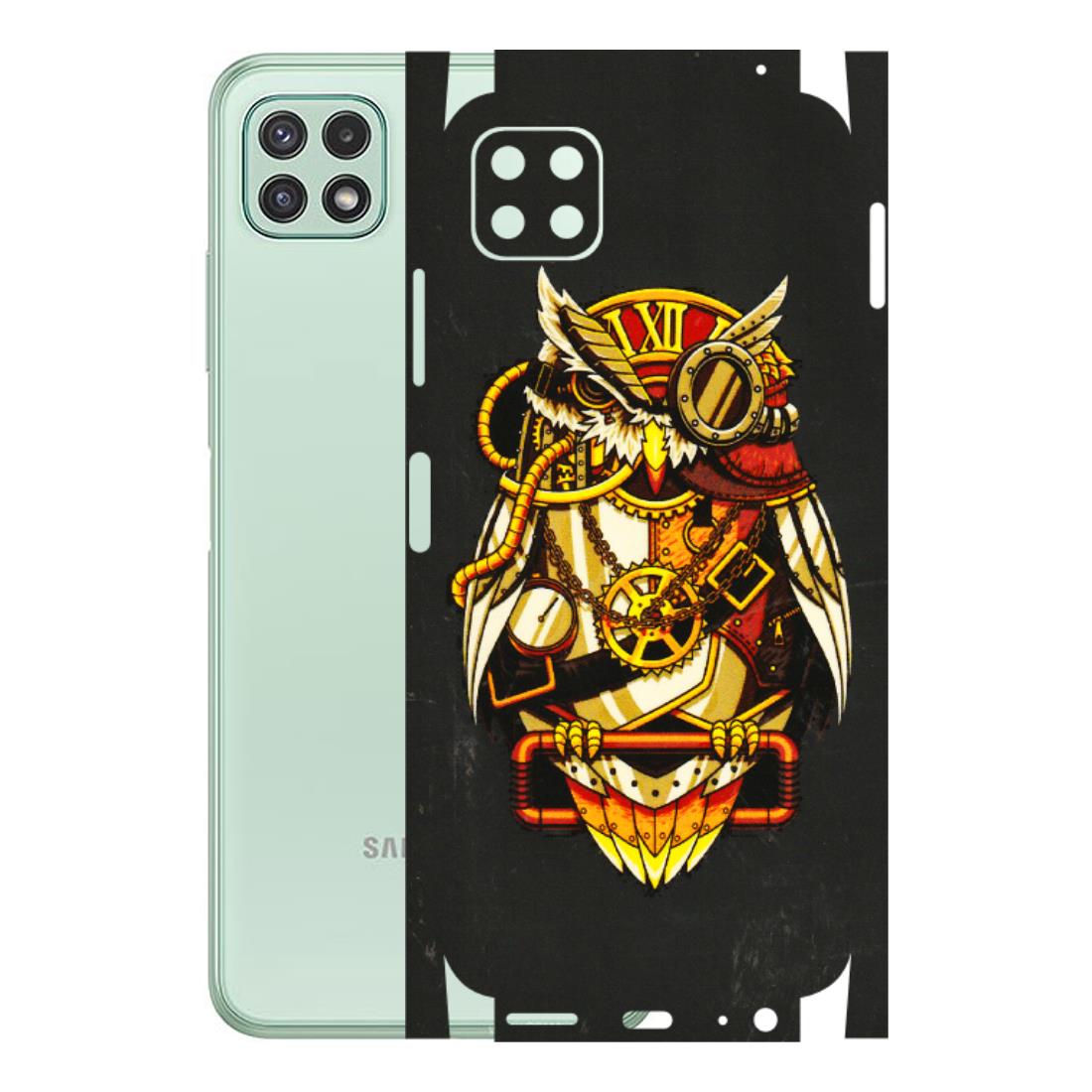 Samsung A/S Series Phone Skins (All Models) - Classy Smart Owl - 3D Embossed Finish (L-144) Samsung Galaxy A22 (5G)