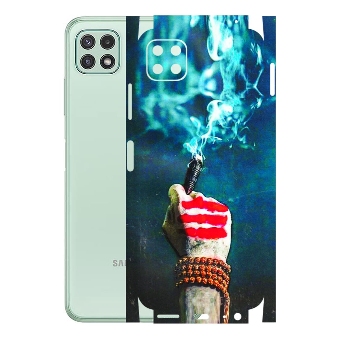 Samsung A/S Series Phone Skins (All Models) - Mahadev Bhakt - 3D Embossed Finish (L-146) Samsung Galaxy A22 (5G)
