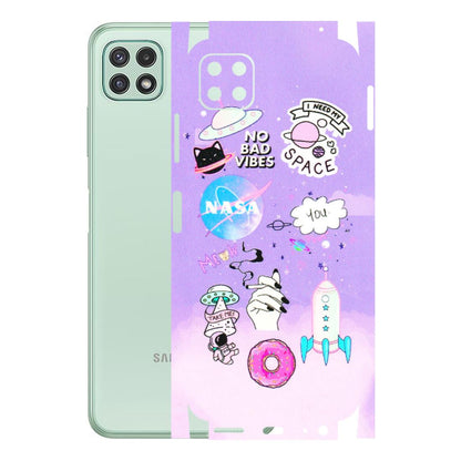 Samsung A/S Series Phone Skins (All Models) - I Need My Nasa Skin - 3D Embossed Finish (L-149) Samsung Galaxy A22 (5G)