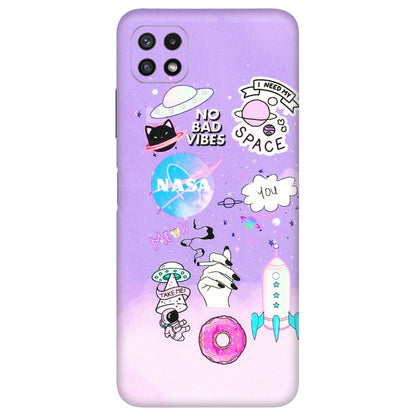 Samsung A/S Series Phone Skins (All Models) - I Need My Nasa Skin - 3D Embossed Finish (L-149) Samsung Galaxy A22 (5G)