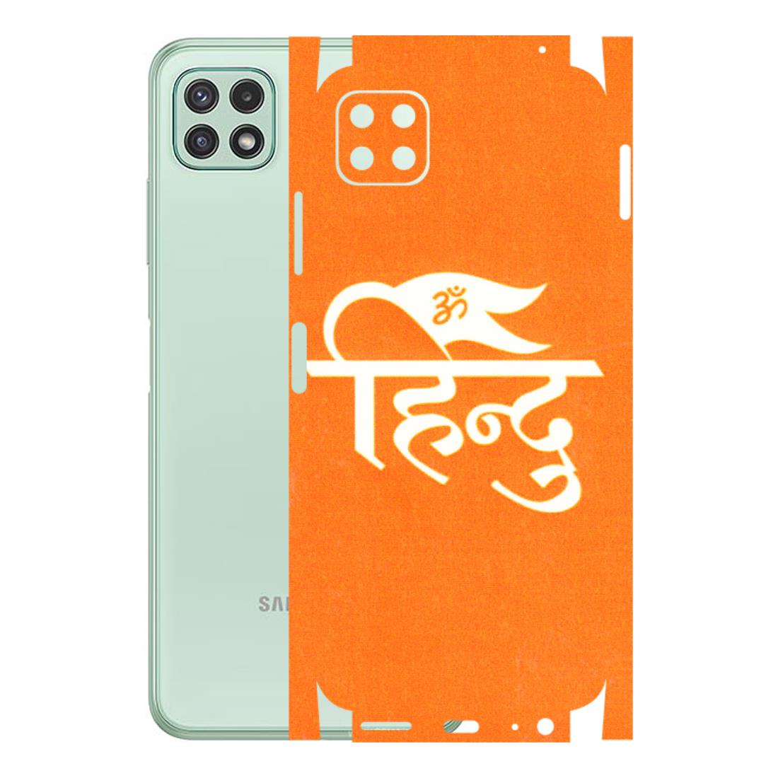 Samsung A/S Series Phone Skins (All Models) - Hindu Kesari - 3D Embossed Finish (L-154) Samsung Galaxy A22 (5G)
