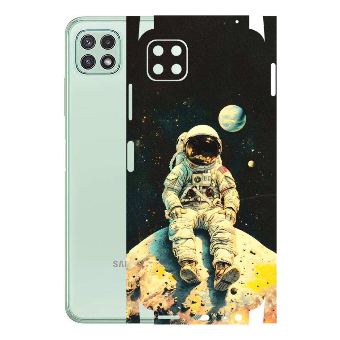 Samsung A/S Series Phone Skins (All Models) - Astronaut in Space - 3D Embossed Finish (L-16) Samsung Galaxy A22 (5G)