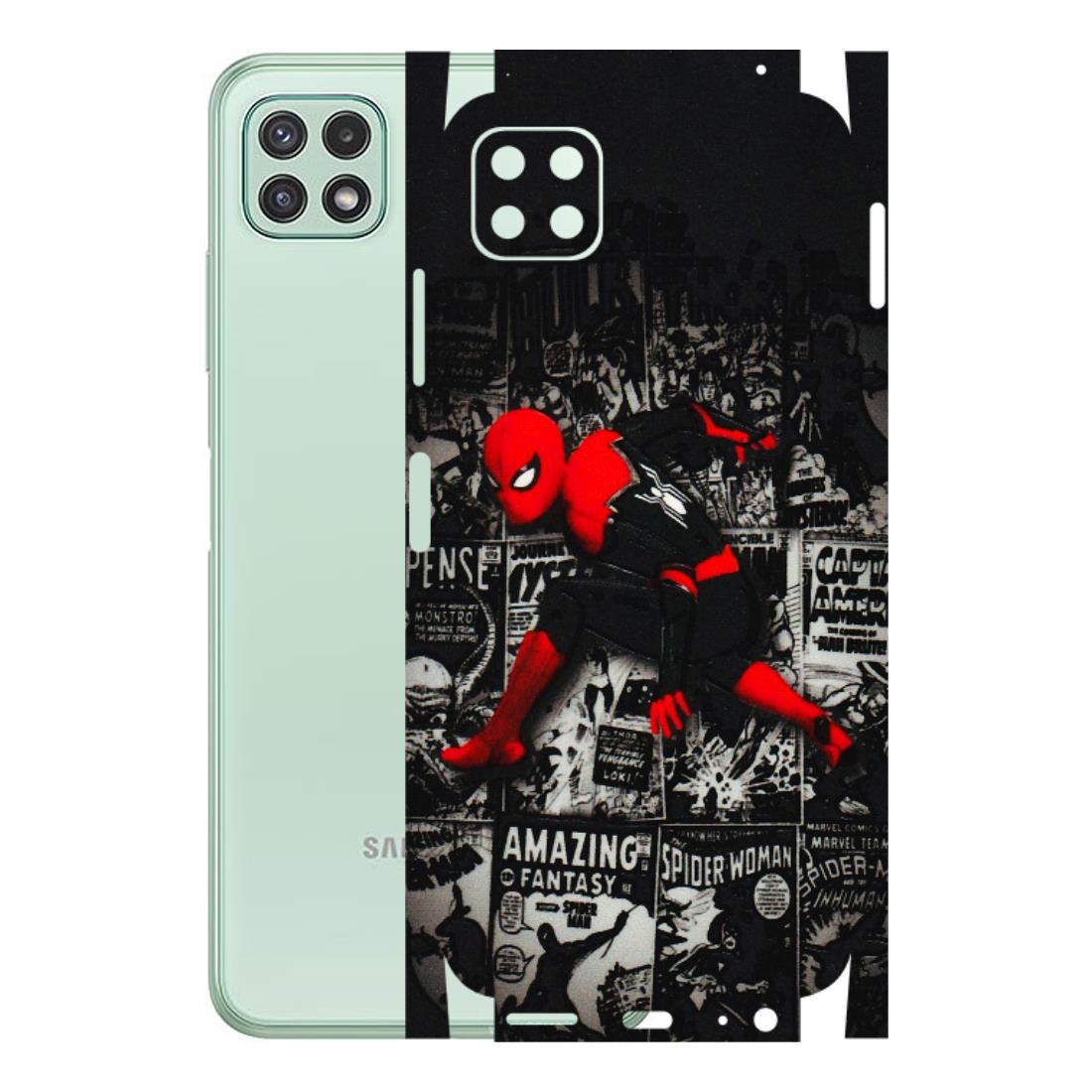 Samsung A/S Series Phone Skins (All Models) - SpiderMan New - 3D Embossed Finish (L-162) Samsung Galaxy A22 (5G)