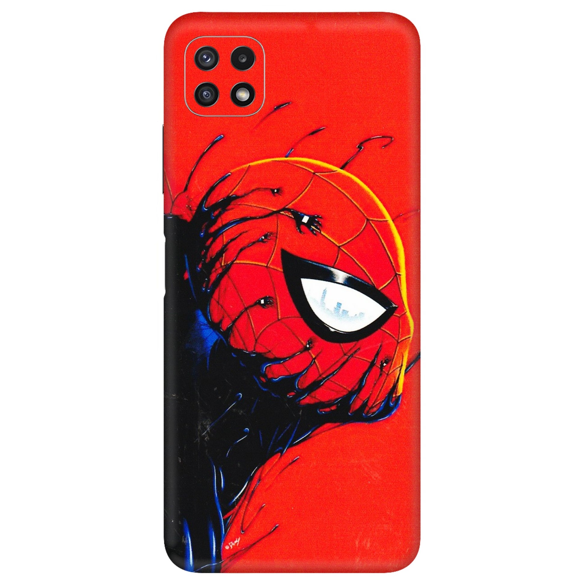 Samsung A/S Series Phone Skins (All Models) - Spiderman Face Venom - 3D Embossed Finish (L-165) Samsung Galaxy A22 (5G)