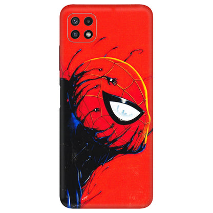 Samsung A/S Series Phone Skins (All Models) - Spiderman Face Venom - 3D Embossed Finish (L-165) Samsung Galaxy A22 (5G)