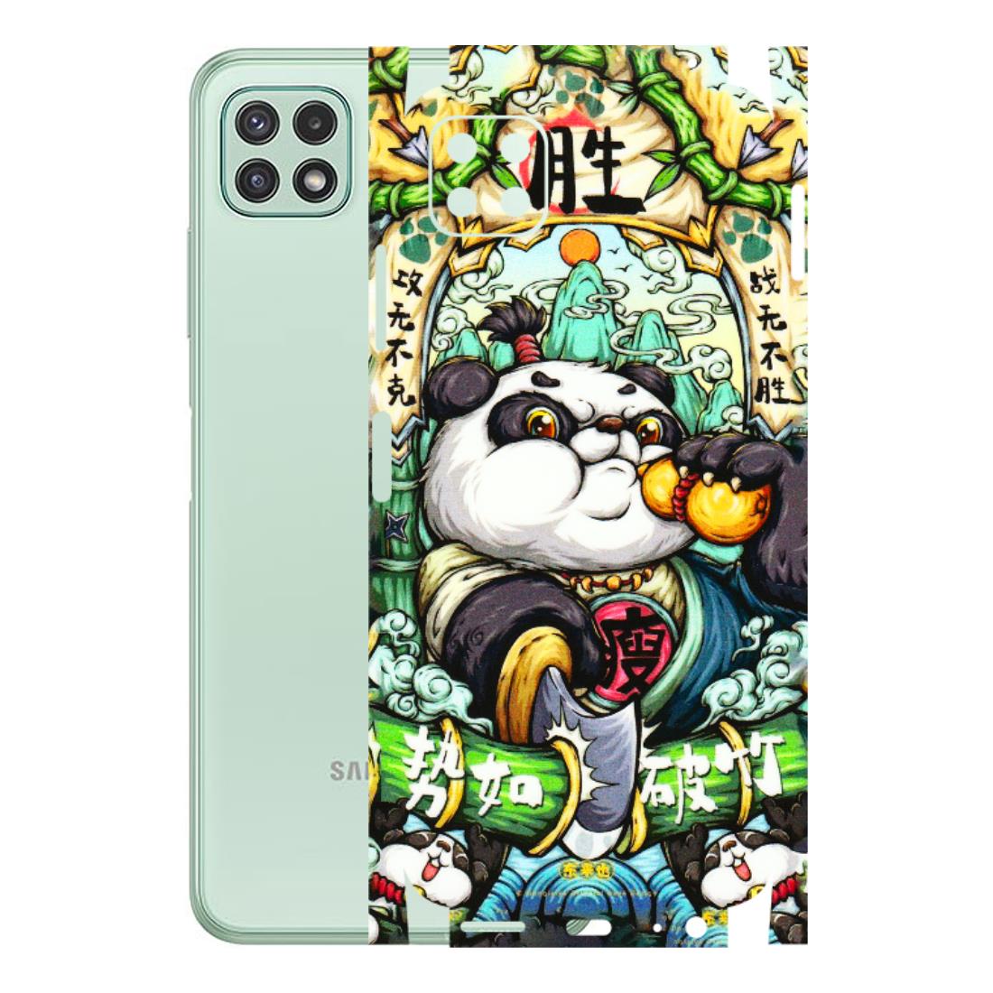 Samsung A/S Series Phone Skins (All Models) - Royal Rich Panda - 3D Embossed Finish (L-170) Samsung Galaxy A22 (5G)