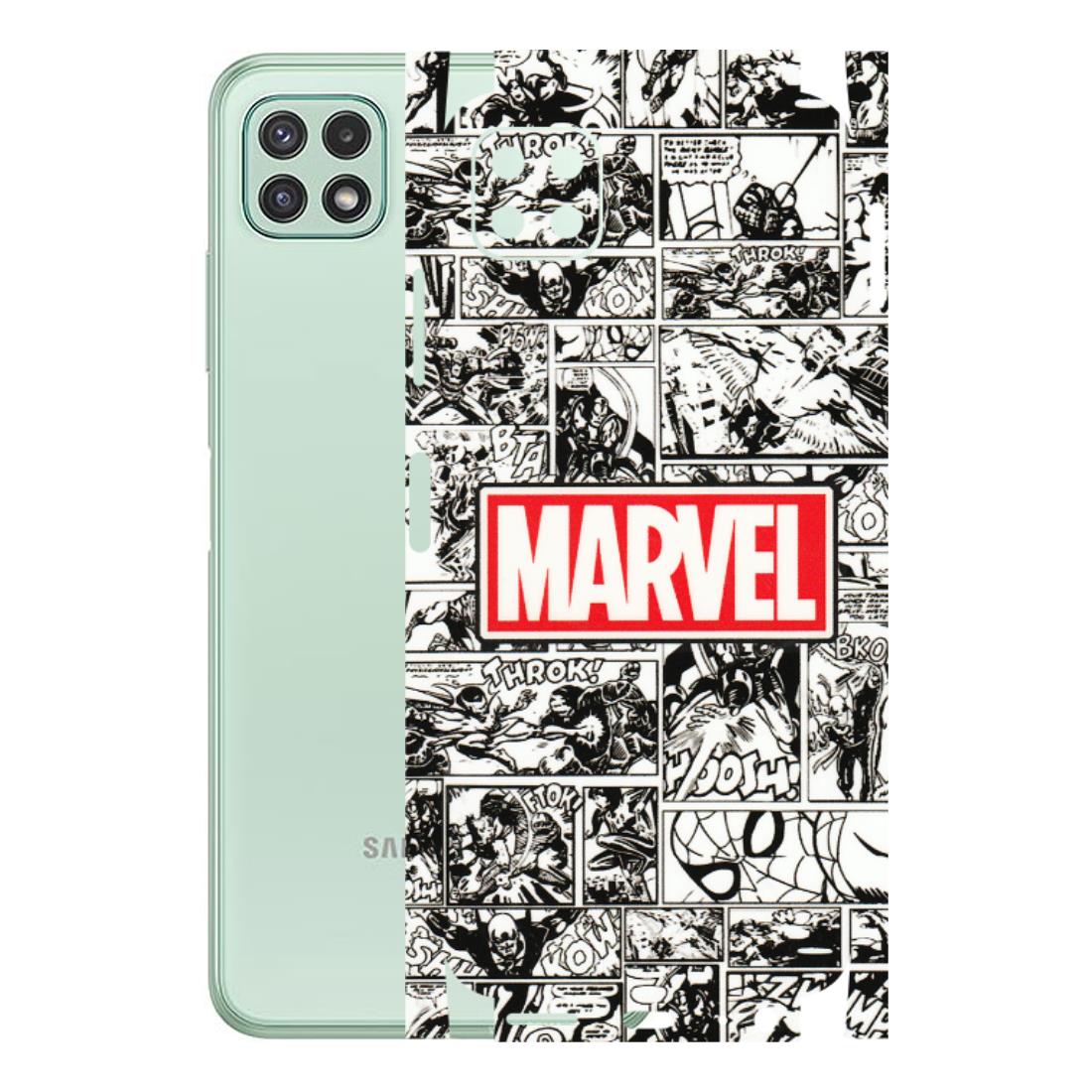 Samsung A/S Series Phone Skins (All Models) - Marvel Comic - 3D Embossed Finish (L-171) Samsung Galaxy A22 (5G)