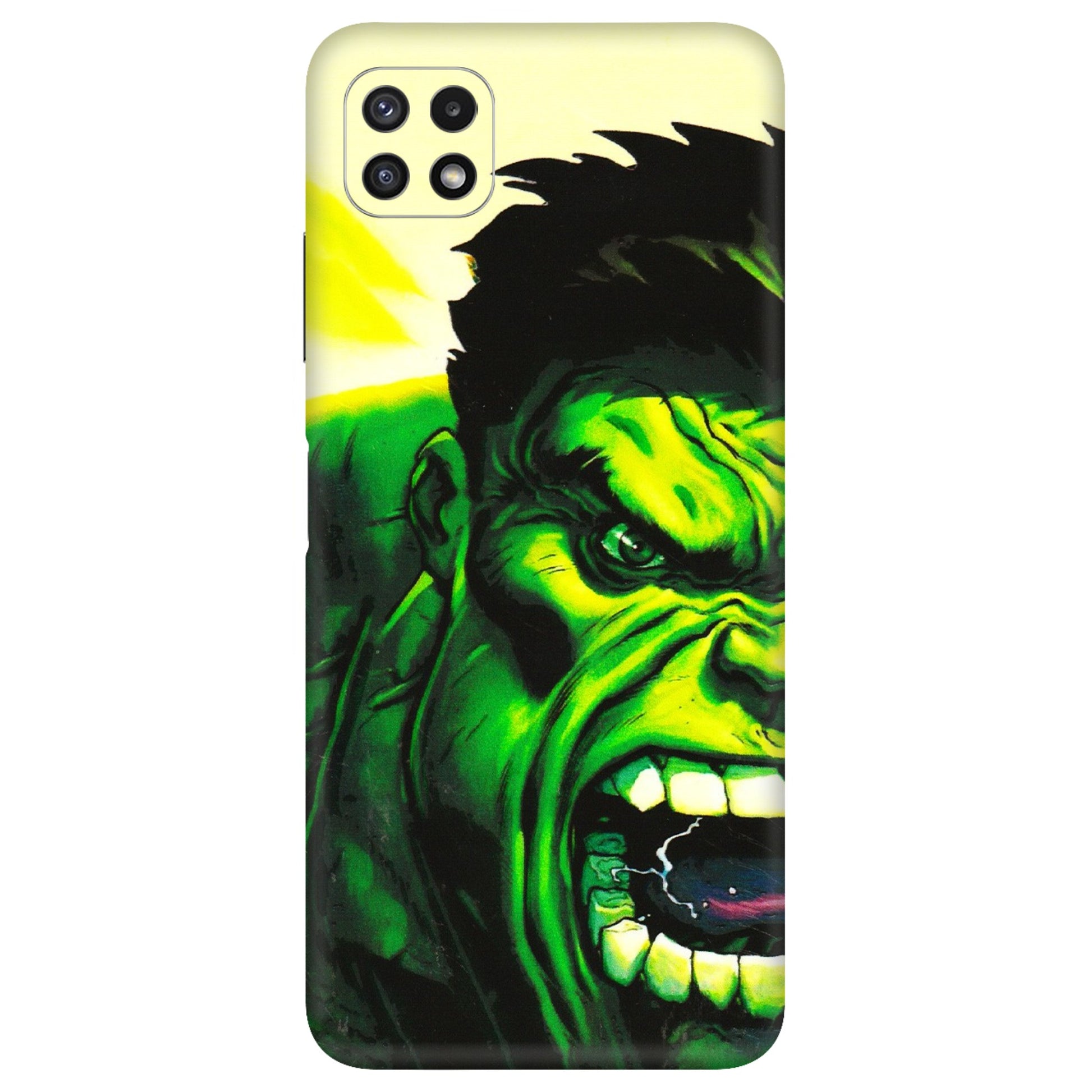 Samsung A/S Series Phone Skins (All Models) - Hulk - 3D Embossed Finish (L-180) Samsung Galaxy A22 (5G)