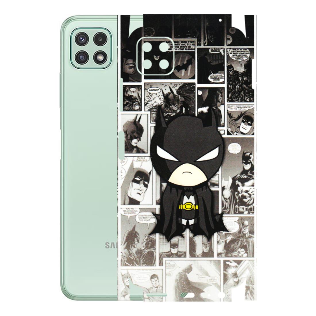 Samsung A/S Series Phone Skins (All Models) - Toon Batman - 3D Embossed Finish (L-182) Samsung Galaxy A22 (5G)