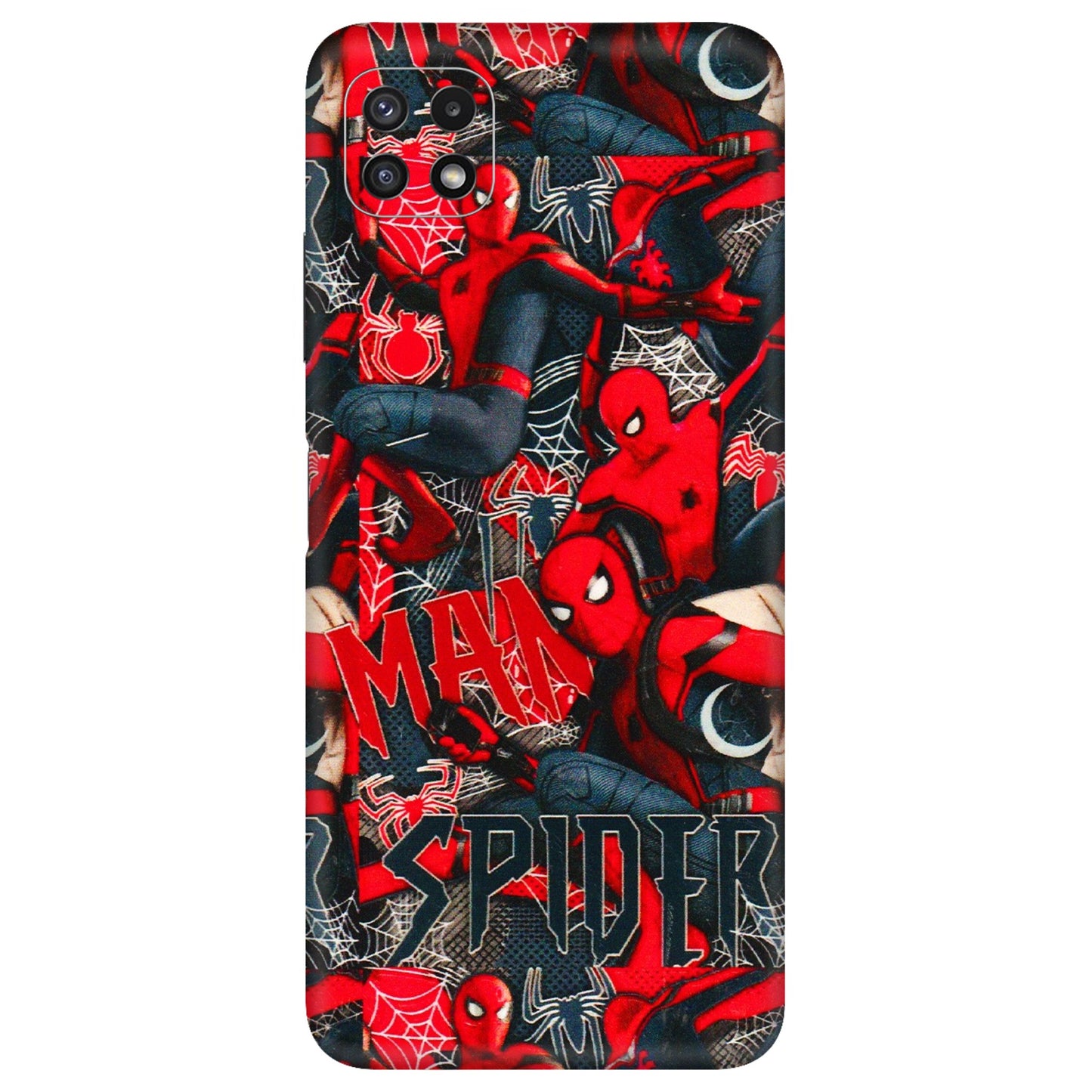 Samsung A/S Series Phone Skins (All Models) - SpiderMan Cool - 3D Embossed Finish (L-188) Samsung Galaxy A22 (5G)