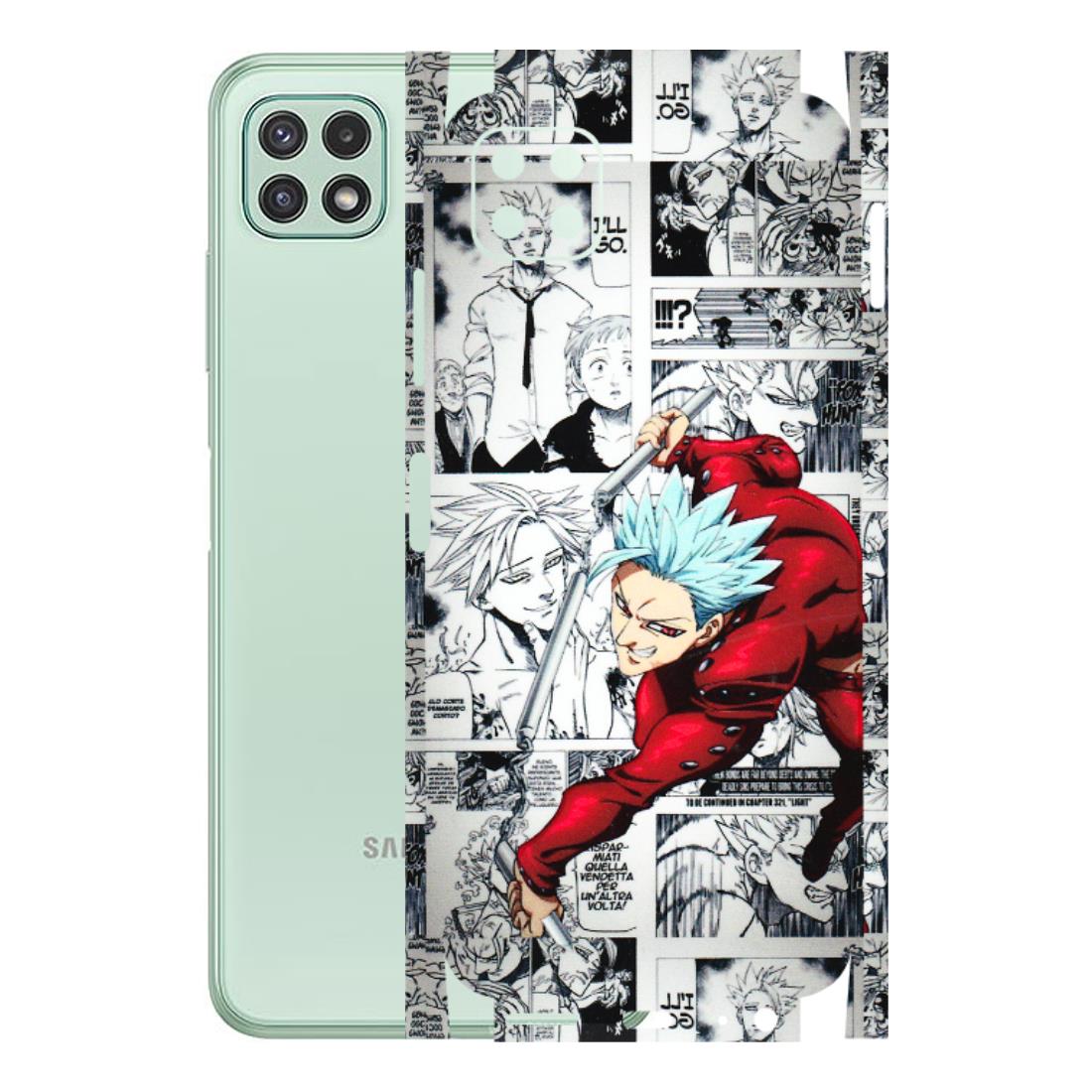 Samsung A/S Series Phone Skins (All Models) - Anime Comic - 3D Embossed Finish (L-192) Samsung Galaxy A22 (5G)