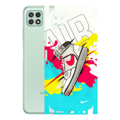Samsung A/S Series Phone Skins (All Models) - Sneaker - 3D Embossed Finish (L-207) Samsung Galaxy A22 (5G)