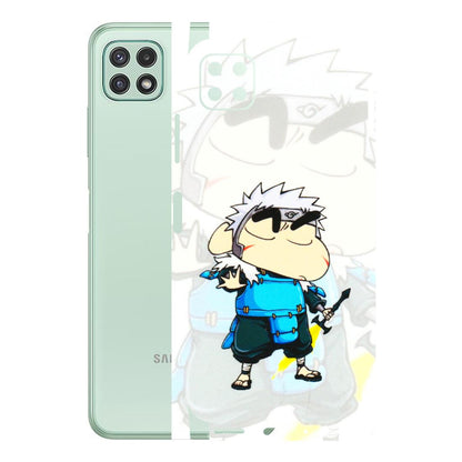 Samsung A/S Series Phone Skins (All Models) - Angry Young Shinchan - 3D Embossed Finish (L-226) Samsung Galaxy A22 (5G)