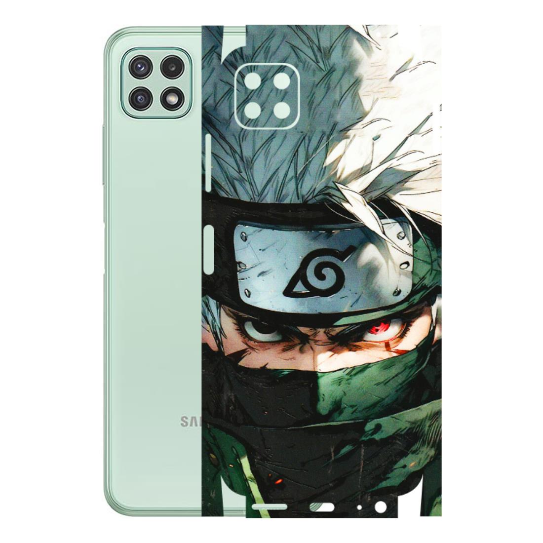 Samsung A/S Series Phone Skins (All Models) - Kakashi Red Eye Focus - 3D Embossed Finish (L-227) Samsung Galaxy A22 (5G)