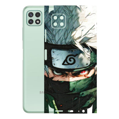 Samsung A/S Series Phone Skins (All Models) - Kakashi Red Eye Focus - 3D Embossed Finish (L-227) Samsung Galaxy A22 (5G)