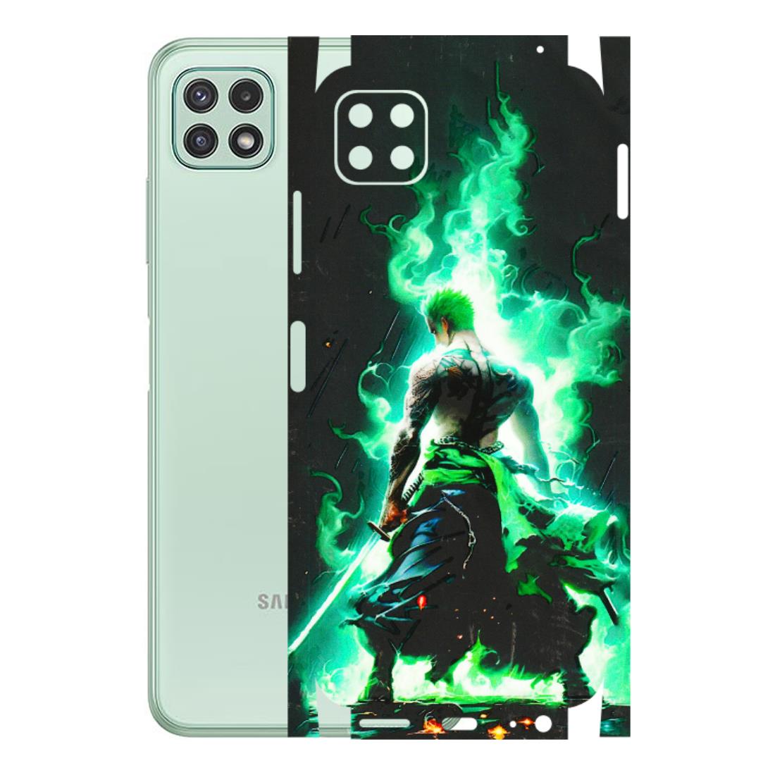 Samsung A/S Series Phone Skins (All Models) - Zoro Sword - 3D Embossed Finish (L-241) Samsung Galaxy A22 (5G)